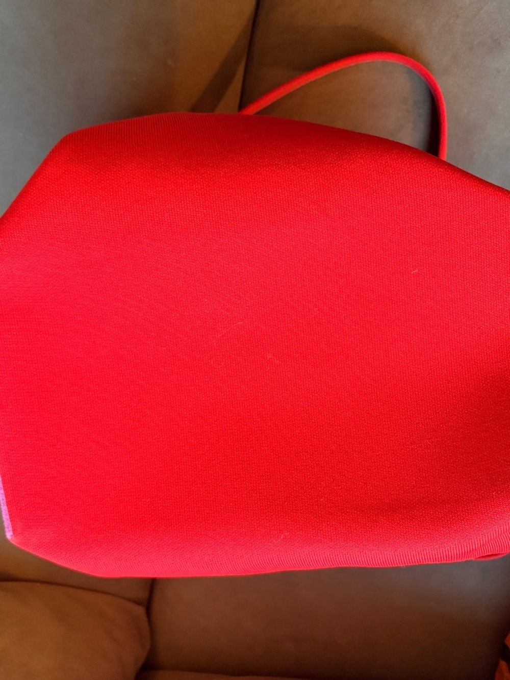 Rothy's Salsa Red / Lavender Lightweight Tote - Picture 5 of 5